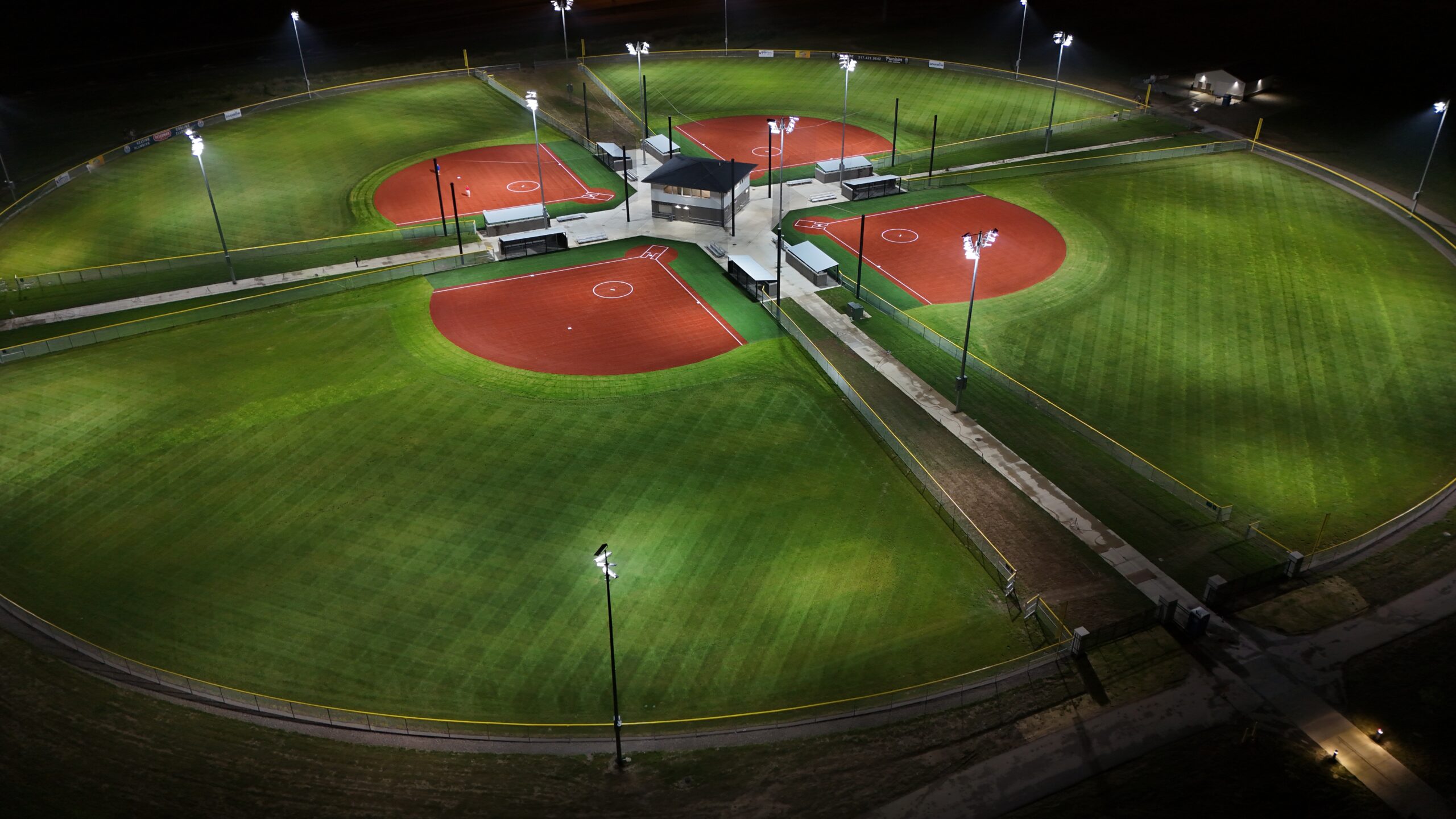 Greenwood sports park build by SCS Construction Services